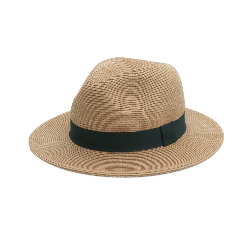 Joywant Abby Straw Sun Hat in Brown with Wide Brim and UV Protection, Perfect for Summer Activities