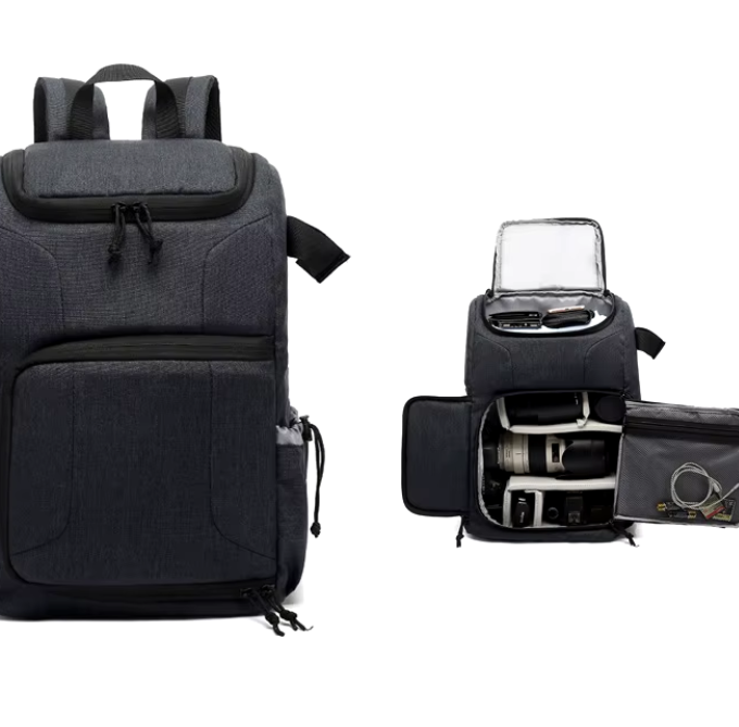 Waterproof Multi-Functional Camera Backpack for Outdoor Photography and Travel