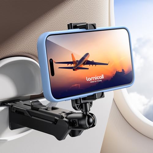 Transformers-Inspired Lamicall Airplane Phone Holder: Durable and versatile phone mount for travel, offering hands-free convenience